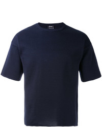 T-shirt bleu marine Jil Sander