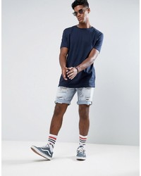 T-shirt bleu marine Asos