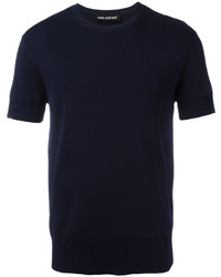 T-shirt bleu marine Neil Barrett