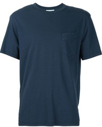 T-shirt bleu marine Officine Generale