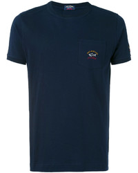 T-shirt bleu marine Paul & Shark