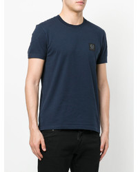 T-shirt bleu marine Belstaff