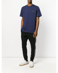 T-shirt bleu marine MSGM