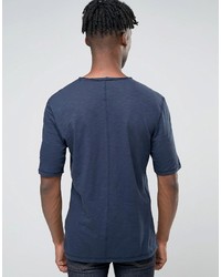 T-shirt bleu marine Sisley