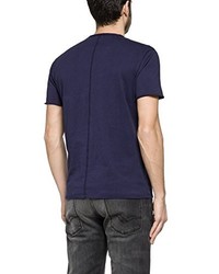 T-shirt bleu marine Replay