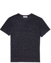 T-shirt bleu marine Sandro