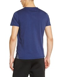 T-shirt bleu marine Schott NYC