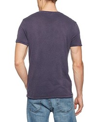 T-shirt bleu marine Scotch & Soda