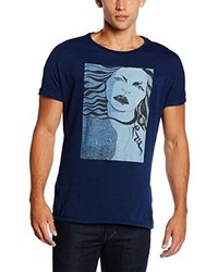 T-shirt bleu marine Scotch & Soda