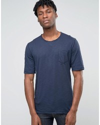 T-shirt bleu marine Sisley