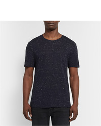 T-shirt bleu marine Sandro