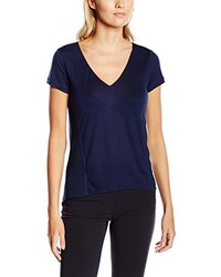 T-shirt bleu marine Stefanel