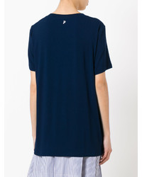 T-shirt bleu marine Dondup