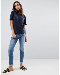 T-shirt bleu marine Asos