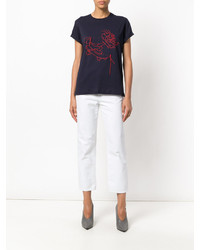 T-shirt bleu marine Stella McCartney