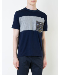 T-shirt bleu marine Coohem