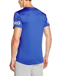 T-shirt bleu Bjorn Borg