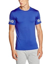 T-shirt bleu Bjorn Borg