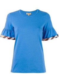 T-shirt bleu Burberry