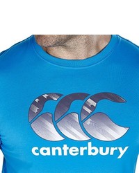 T-shirt bleu Canterbury