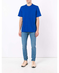 T-shirt bleu MSGM