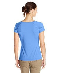 T-shirt bleu Columbia