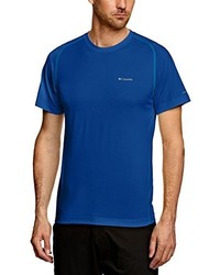 T-shirt bleu Columbia