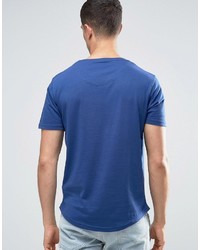 T-shirt bleu Ringspun