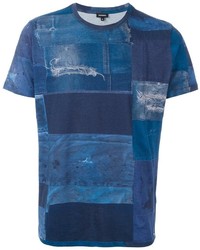 T-shirt bleu Diesel