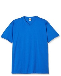 T-shirt bleu Fruit of the Loom