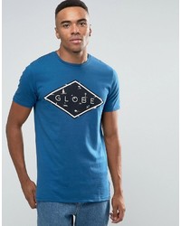 T-shirt bleu Globe