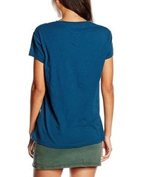 T-shirt bleu Hilfiger Denim