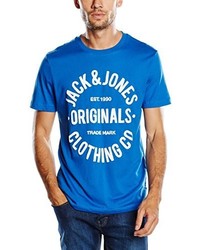 T-shirt bleu Jack & Jones