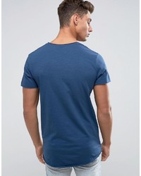 T-shirt bleu Jack and Jones