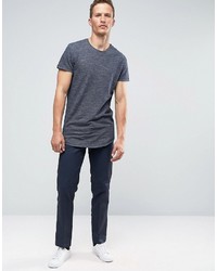 T-shirt bleu Jack and Jones