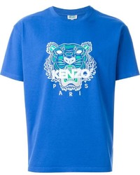 T-shirt bleu Kenzo