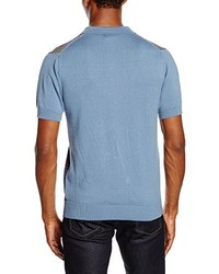 T-shirt bleu Merc of London