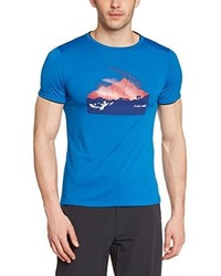 T-shirt bleu Millet