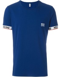 T-shirt bleu Moschino