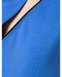 T-shirt bleu Thierry Mugler