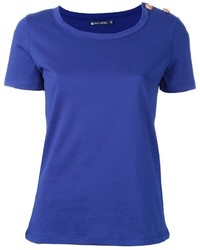 T-shirt bleu Petit Bateau