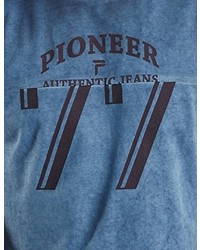 T-shirt bleu Pioneer