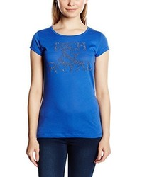 T-shirt bleu Rich & Royal