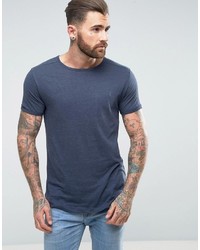 T-shirt bleu Ringspun