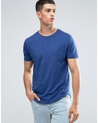 T-shirt bleu Ringspun