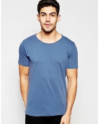 T-shirt bleu Selected