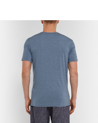 T-shirt bleu Zimmerli