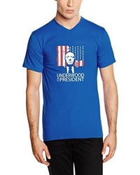 T-shirt bleu Touchlines