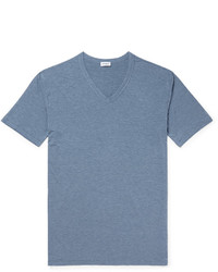 T-shirt bleu Zimmerli