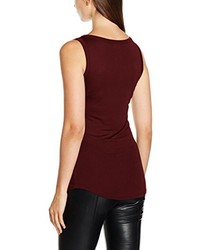 T-shirt bordeaux Dorothy Perkins